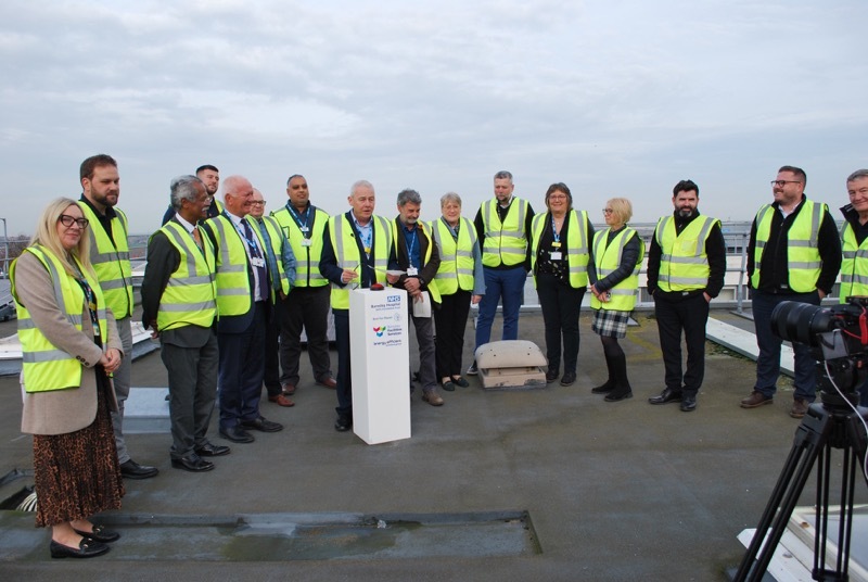 Other image for Solar switch at hospital will slash energy costs